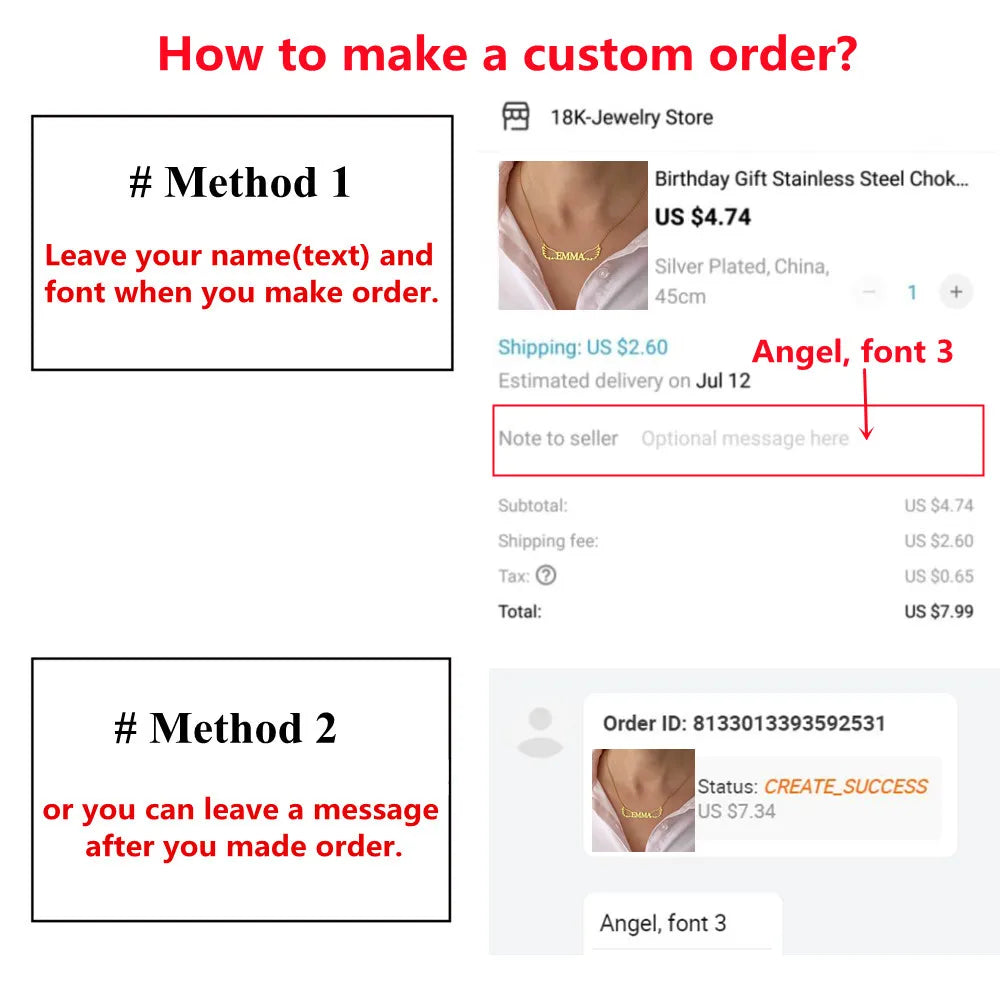 Personalized Name Paperclip Bracelet – Valentine’s Gift