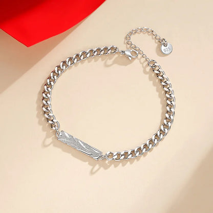 New 925 Sterling Silver Couple Bracelet, valentine gift